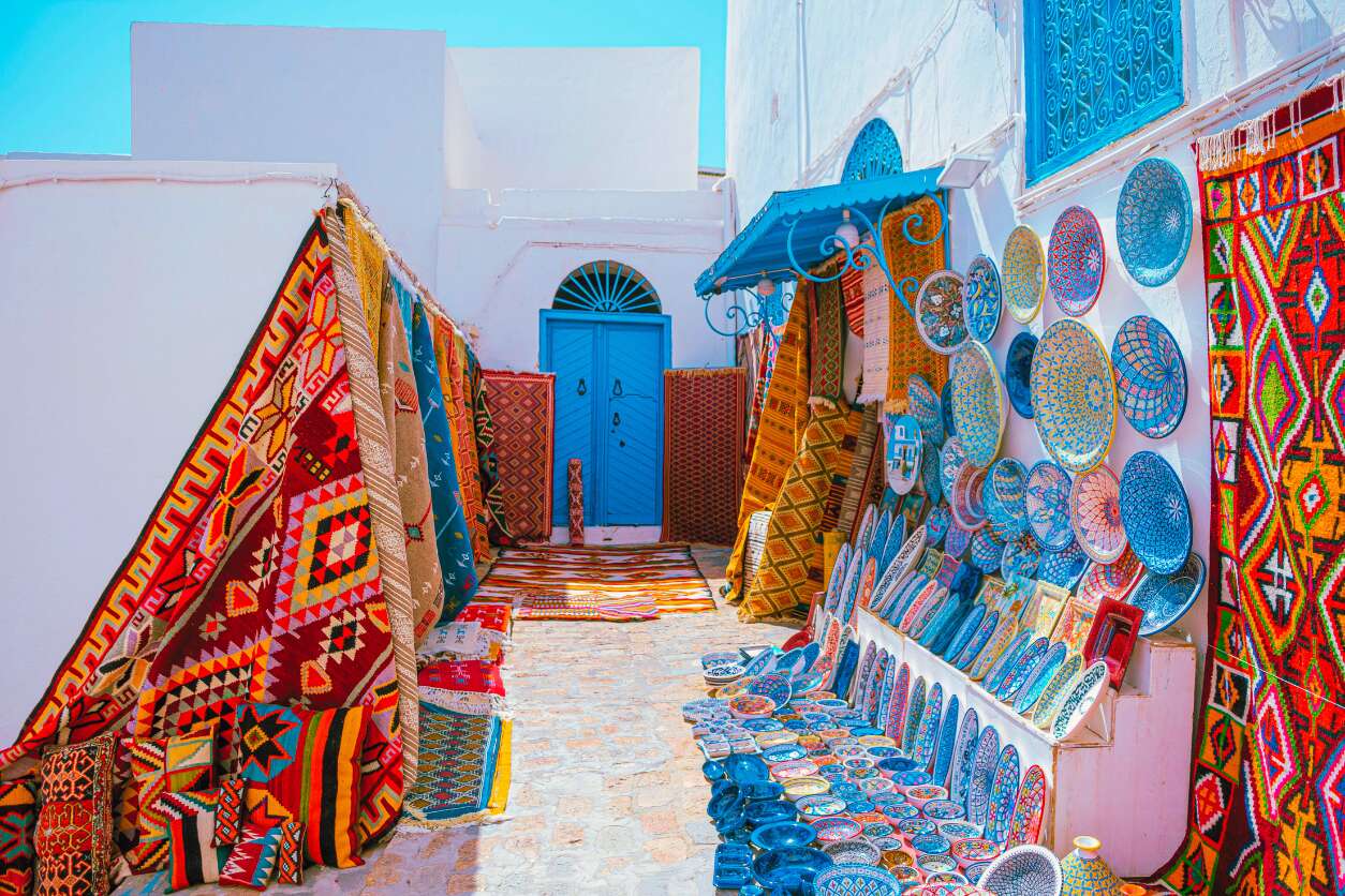 KAIROUAN/HAMMAMET – MEDINA TÚNEZ – CARTAGO – SIDI BOU SAID - TÚNEZ /HA